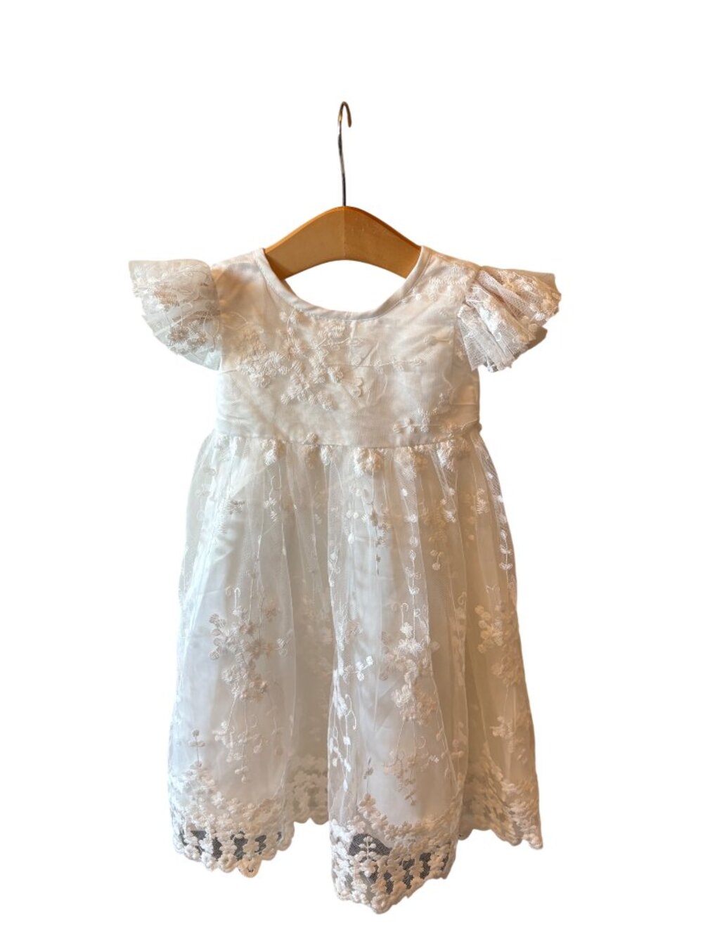 NWT Nicolette's Couture Phoebe Christening Gown Size 3M